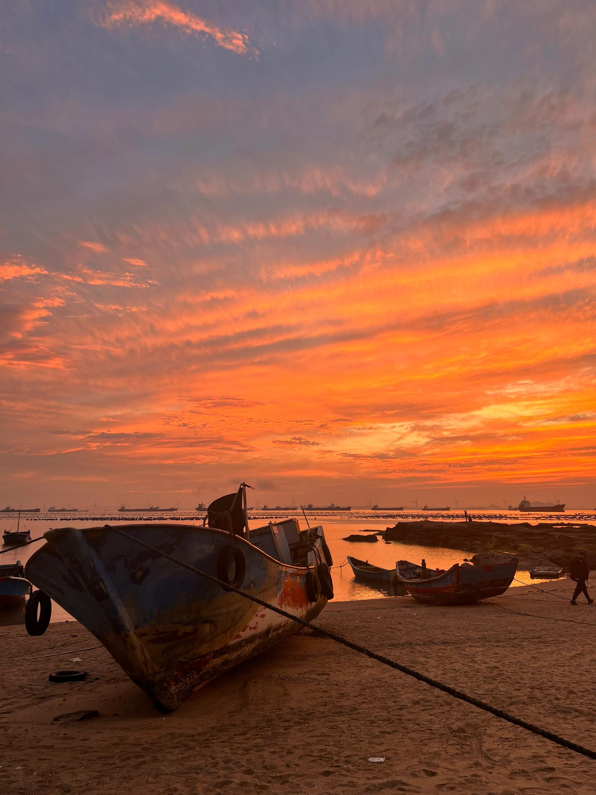 平潭岛和平村 真的不值得你爆追日落