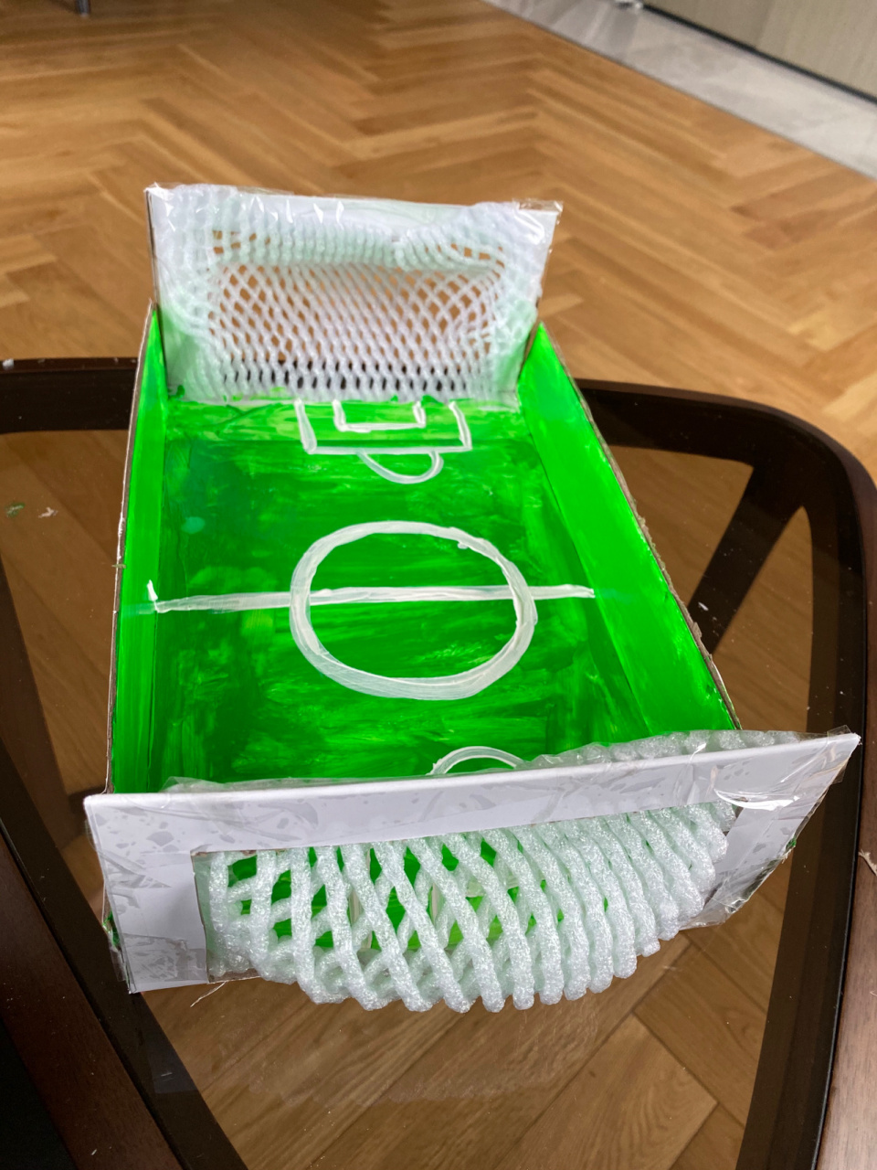 幼儿园手工—足球场