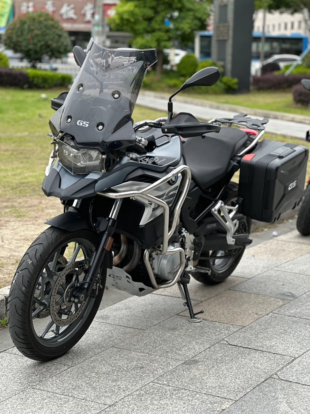 宝马f750gs 2020年上牌 顶配宝马f750gs02选装原厂2箱02护杠02
