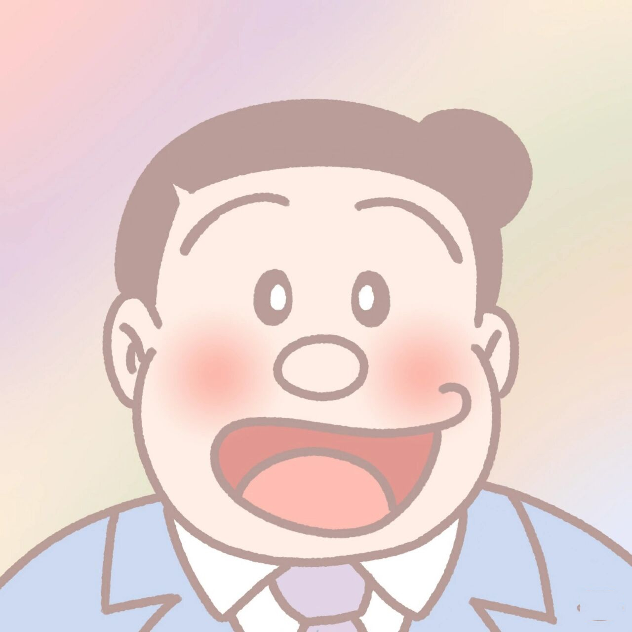 头像 | 哆啦a梦情侣头像 大雄静香胖虎小夫