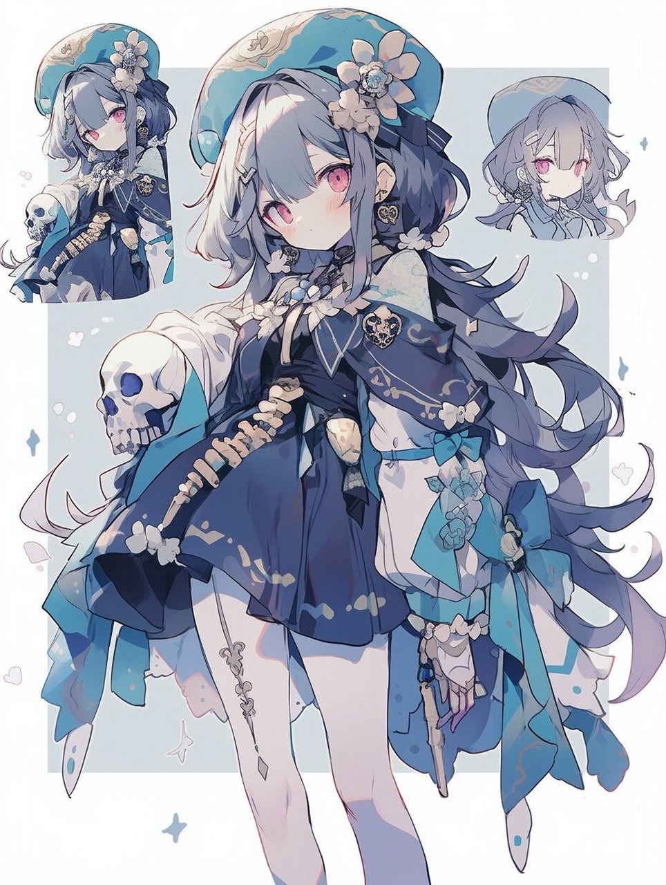 角色设计20|僵尸少女