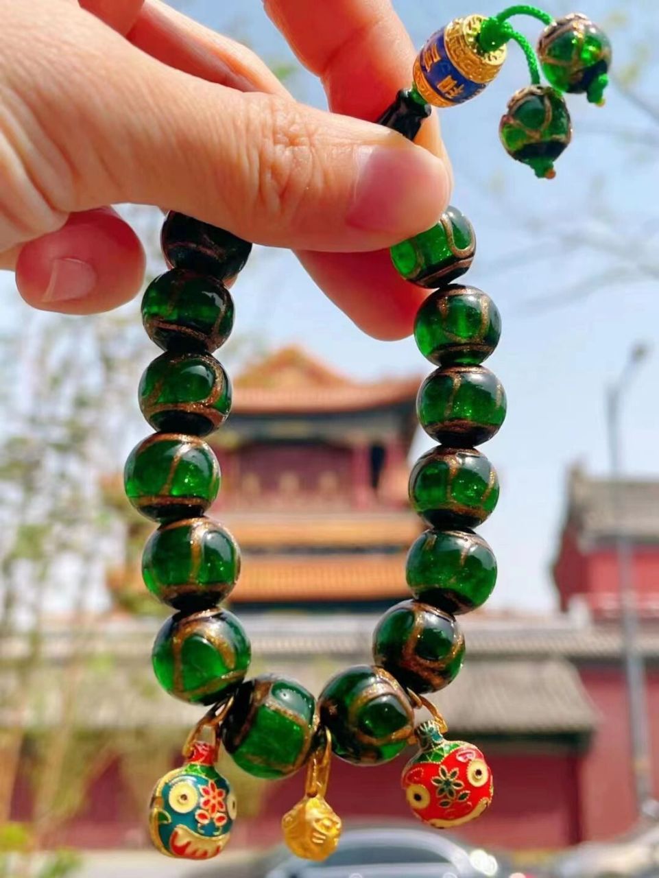 雍和宫香灰琉璃手串选哪个好呢?