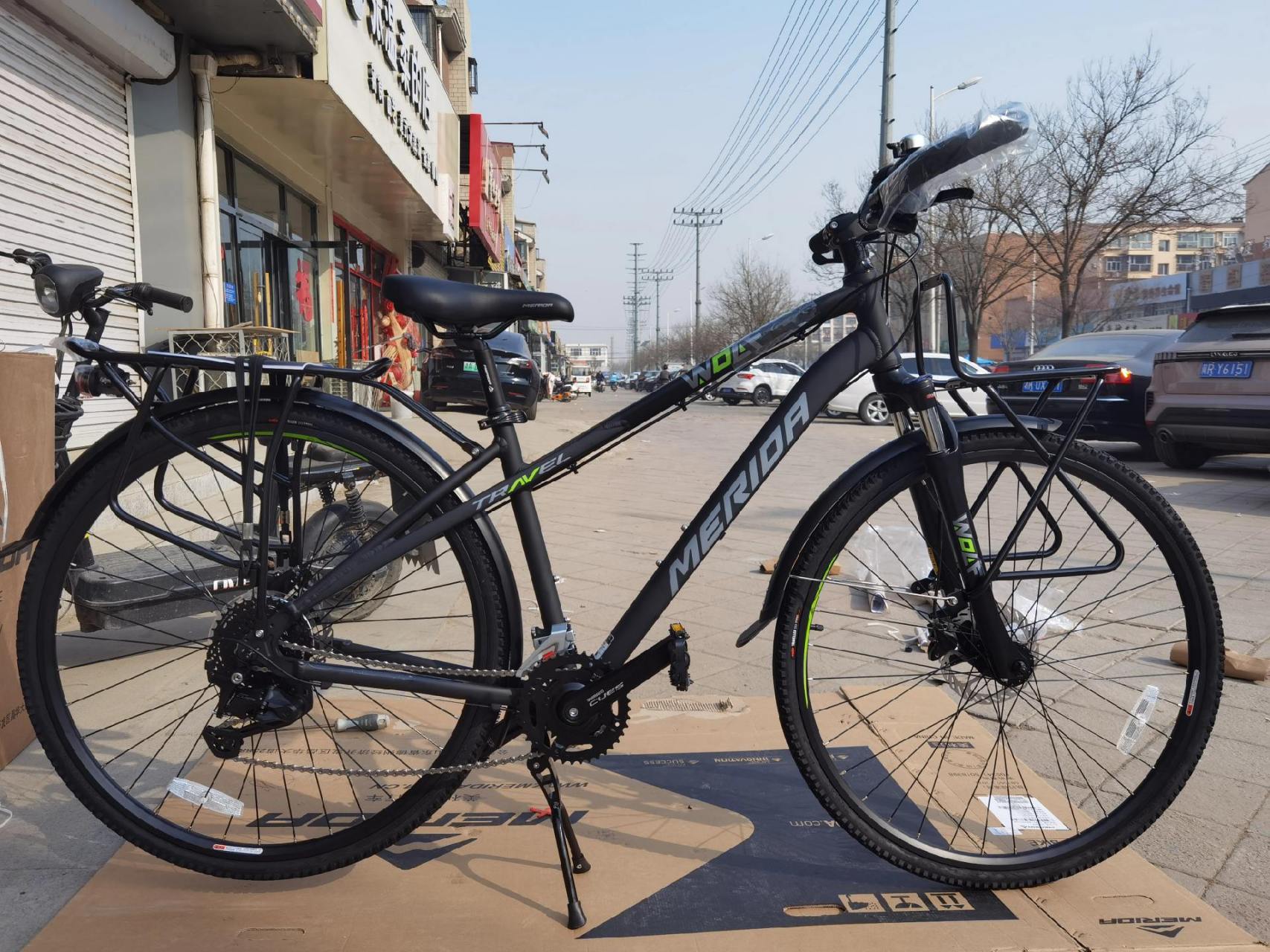 美利达24款野狼2旅行车到店配置就不详细介绍了,来店里体验实车吧.