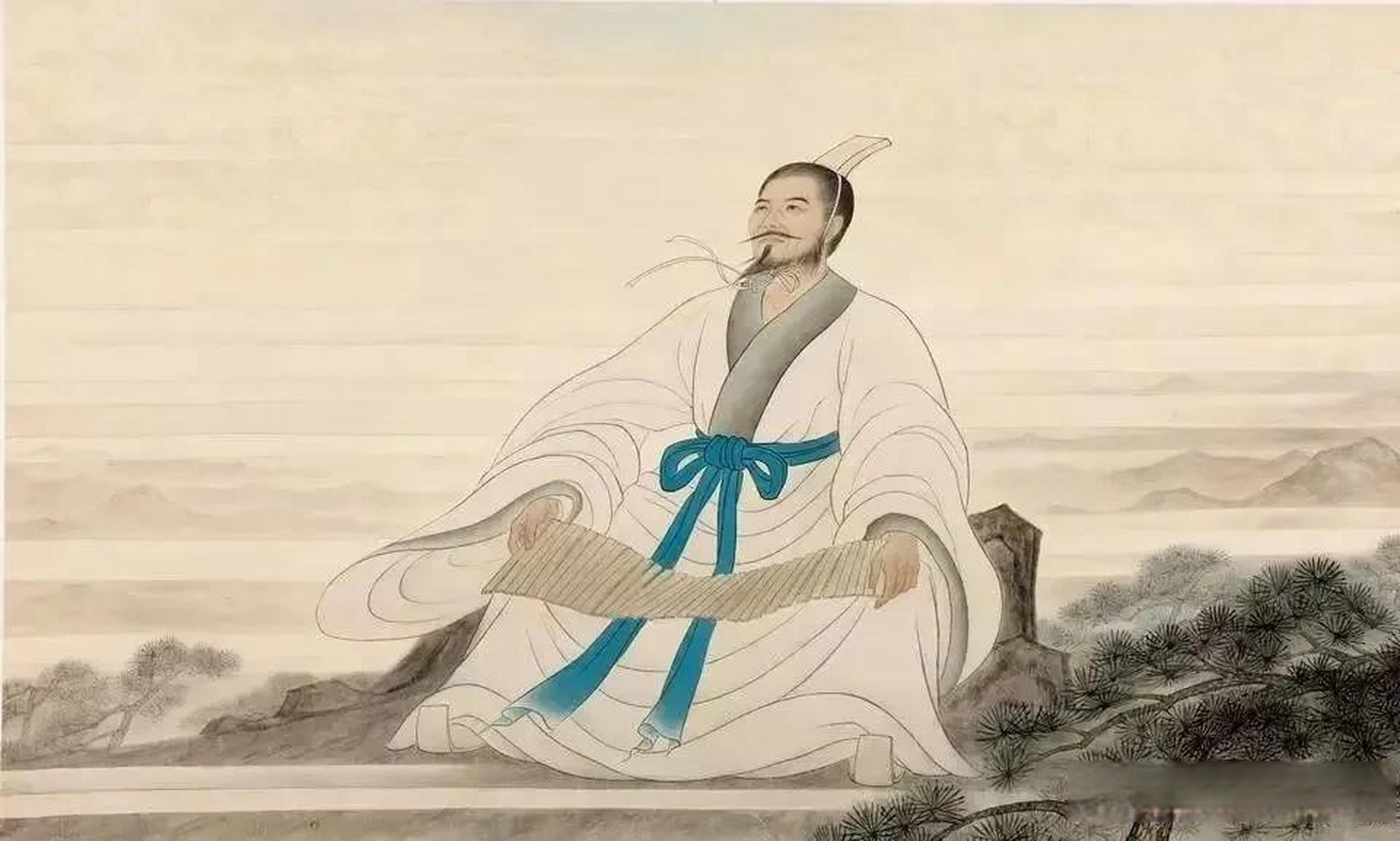 楚王听说庄子是一位有学问而又贤德的人,就派使者来请他出任楚国宰相.