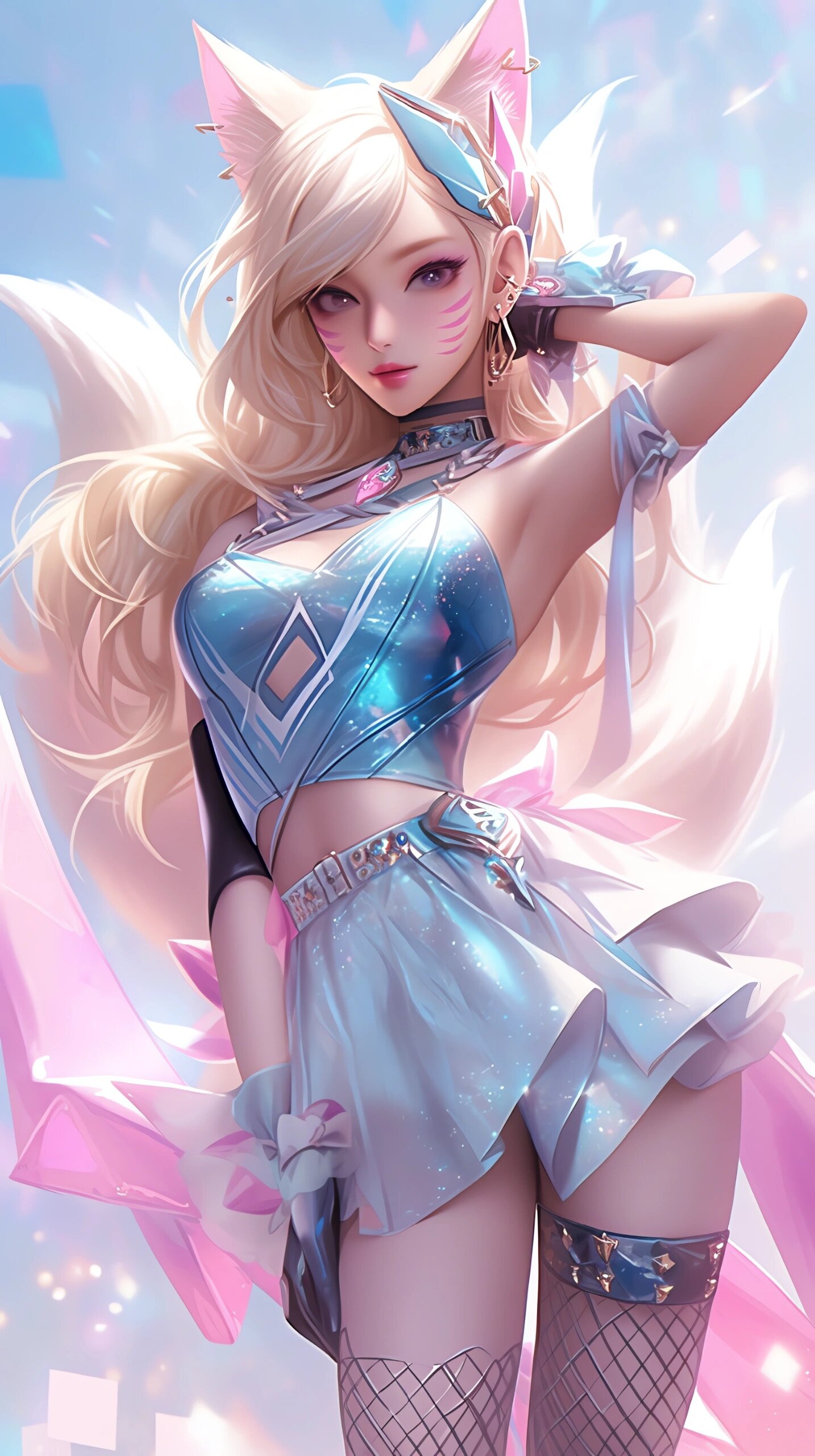 高清02英雄联盟阿狸kda壁纸