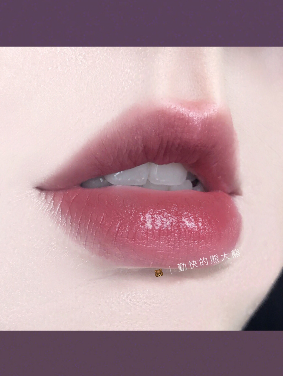 99mac新品渐变口红408 半糖主义多肉葡萄 mac渐变唇膏 love me lip