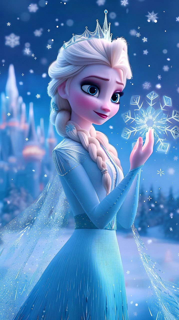 迪士尼与众不同的公主——爱莎.