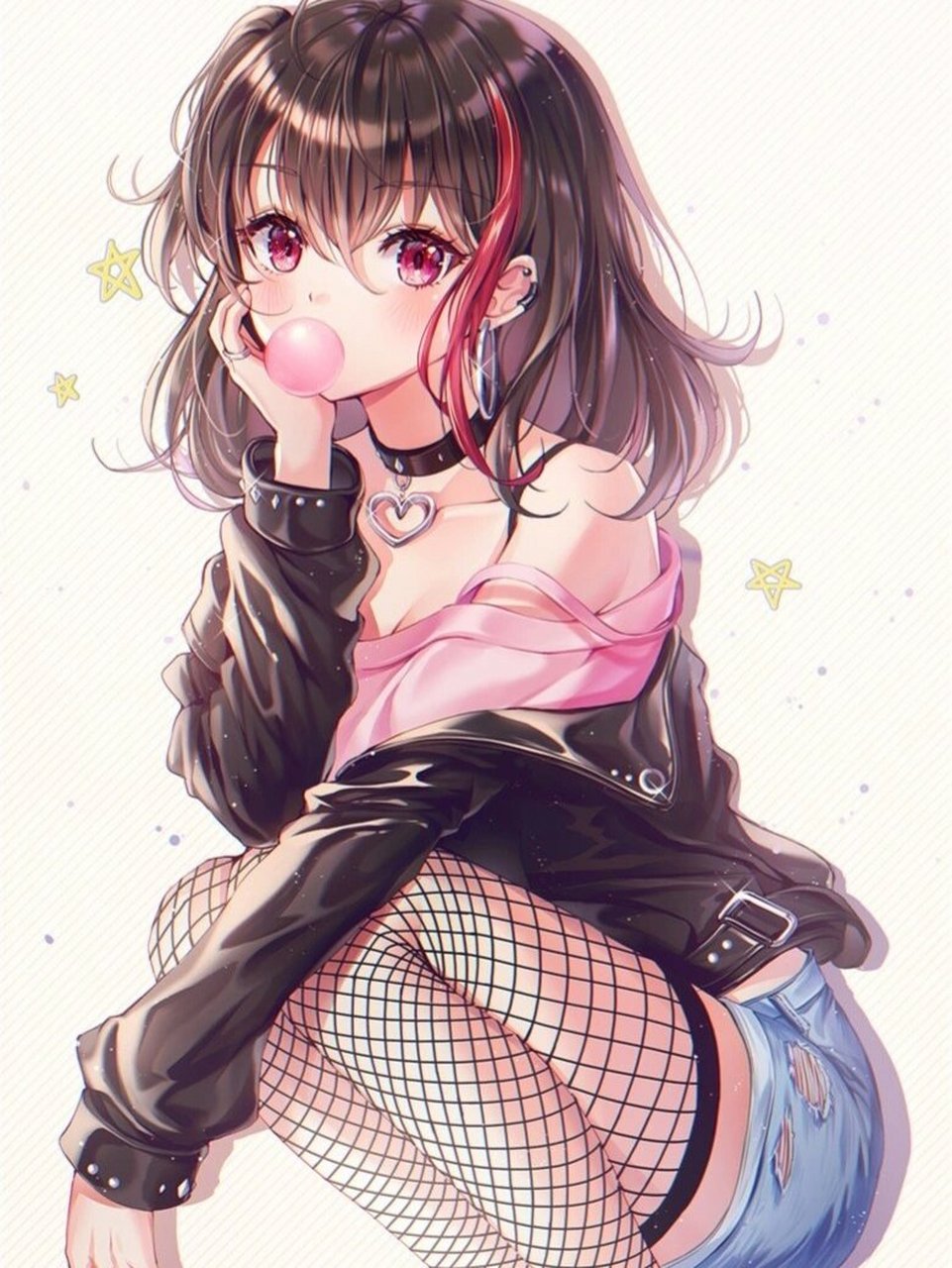 二次元美少女壁纸0595 眼睛在发光!