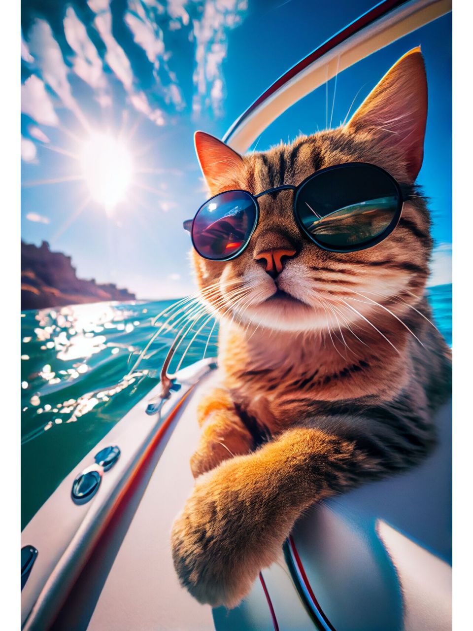 比谁帅,我最帅;比谁懒,我最懒 酷猫,又来了