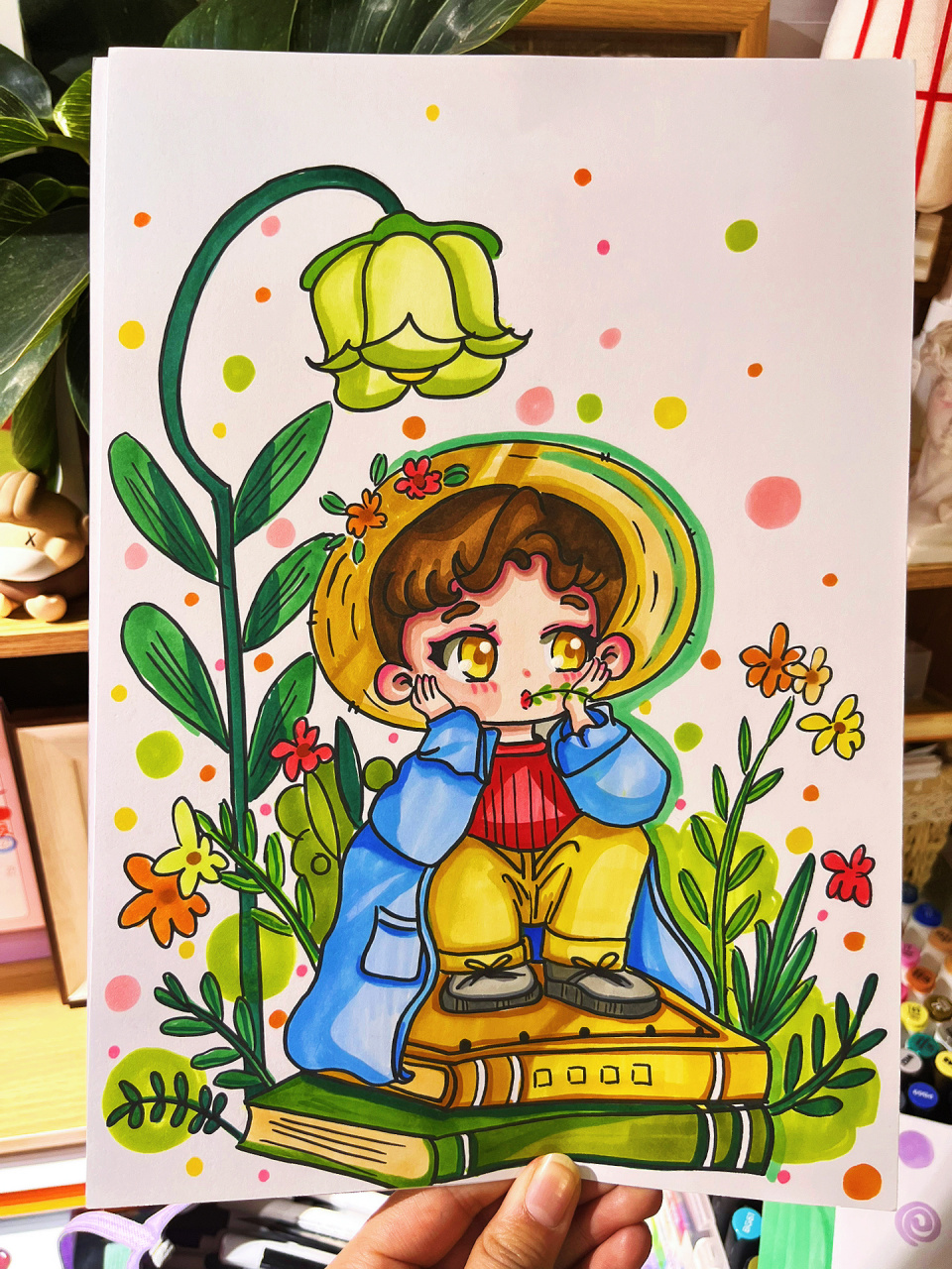 画一个q版小男孩 打卡第三张之丛林奇遇记