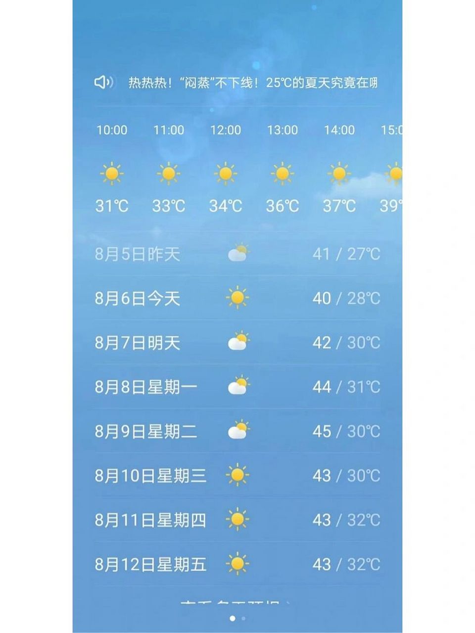 重慶8月氣溫 #重慶天氣 聽說有人想看重慶八月的溫度, 命都是空調給的