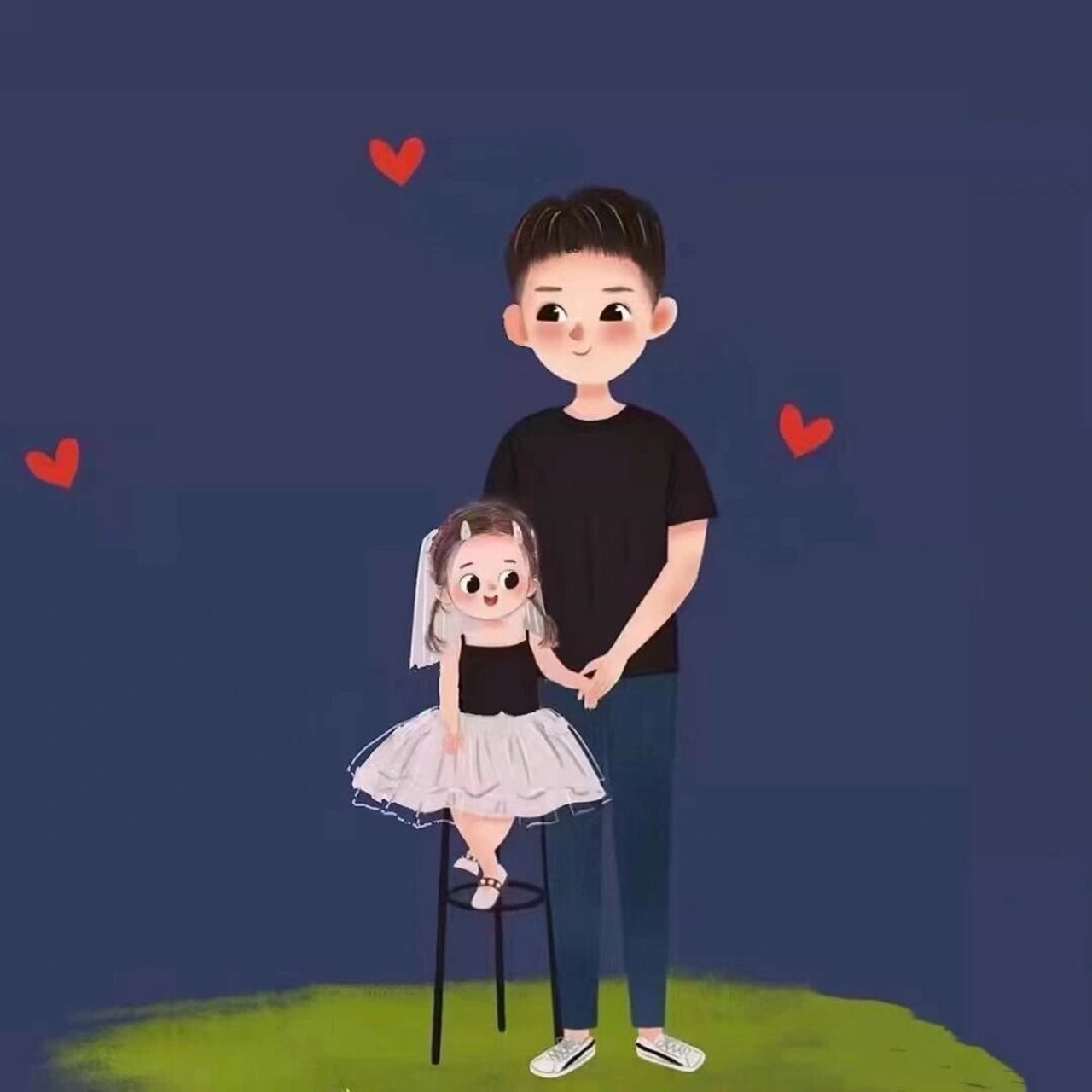 79   宝妈宝爸情侣头像  一家四口7815 79 宝妈宝爸情侣头像