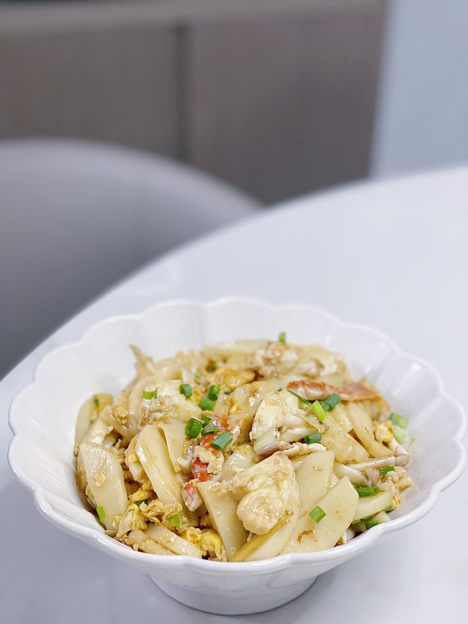 菜谱 | 螃蟹炒年糕 最好吃的年糕做法 【螃蟹炒年糕】 【食材】江蟹