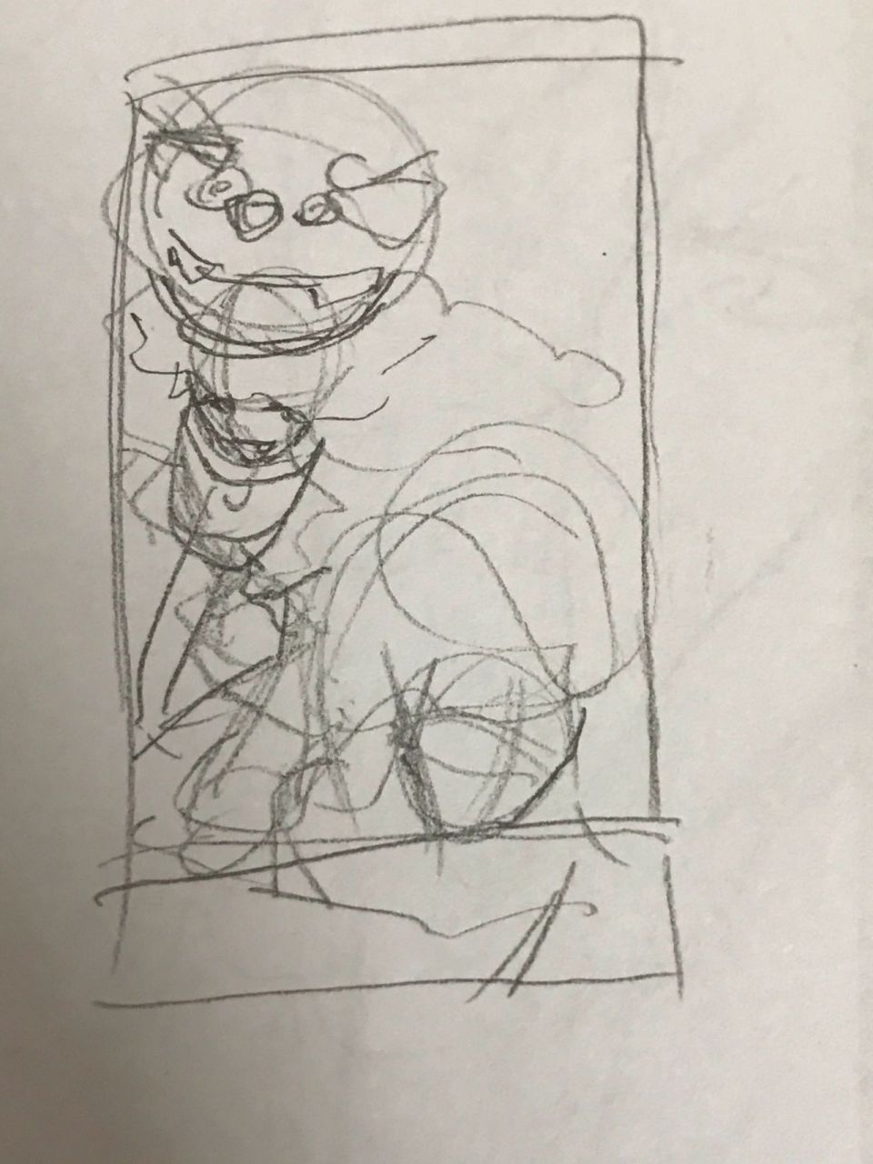 《舞狮》的绘画过程 去年一月份画的参赛作品,第一次尝试用a3大小的纸