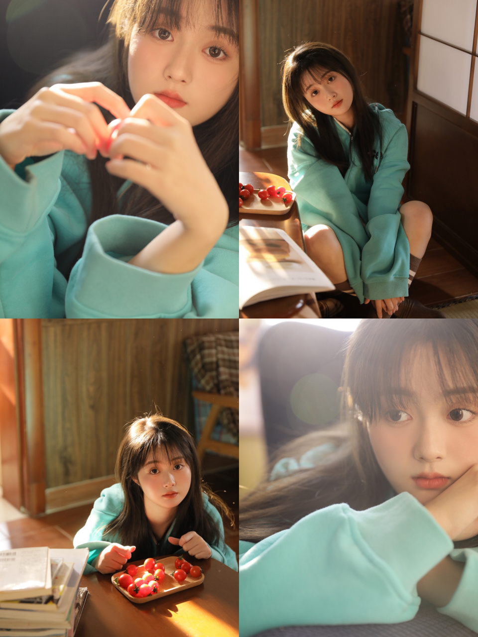 微胖女生谁不爱呢91阳光氛围感日系写真 对微胖圆脸女孩毫无抵抗力!