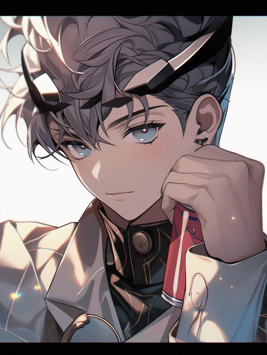 动漫头像 冷酷男头