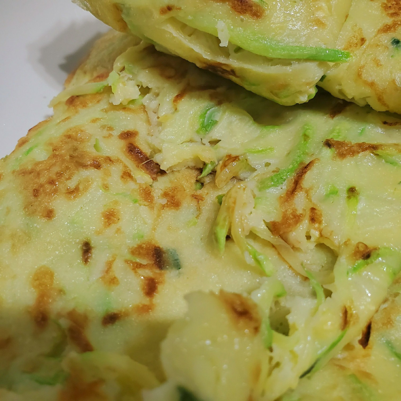 超级简单又香喷喷的西葫芦煎饼,快来打卡 给各位姐妹分享一个简单方便