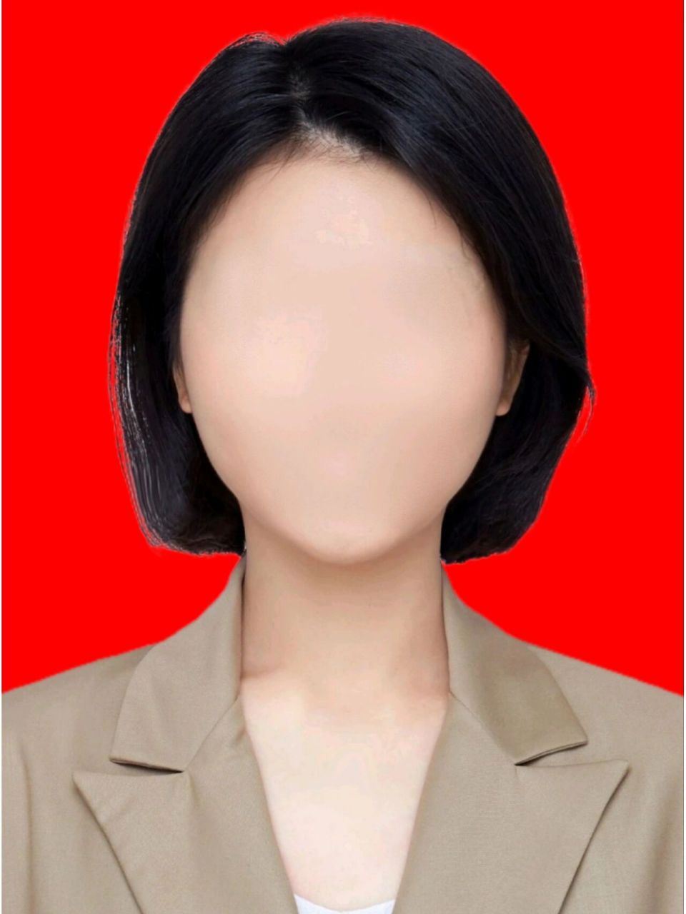 红底证件照模板来也～需要p红蓝白底的滴滴 发现一般大家都是发白底