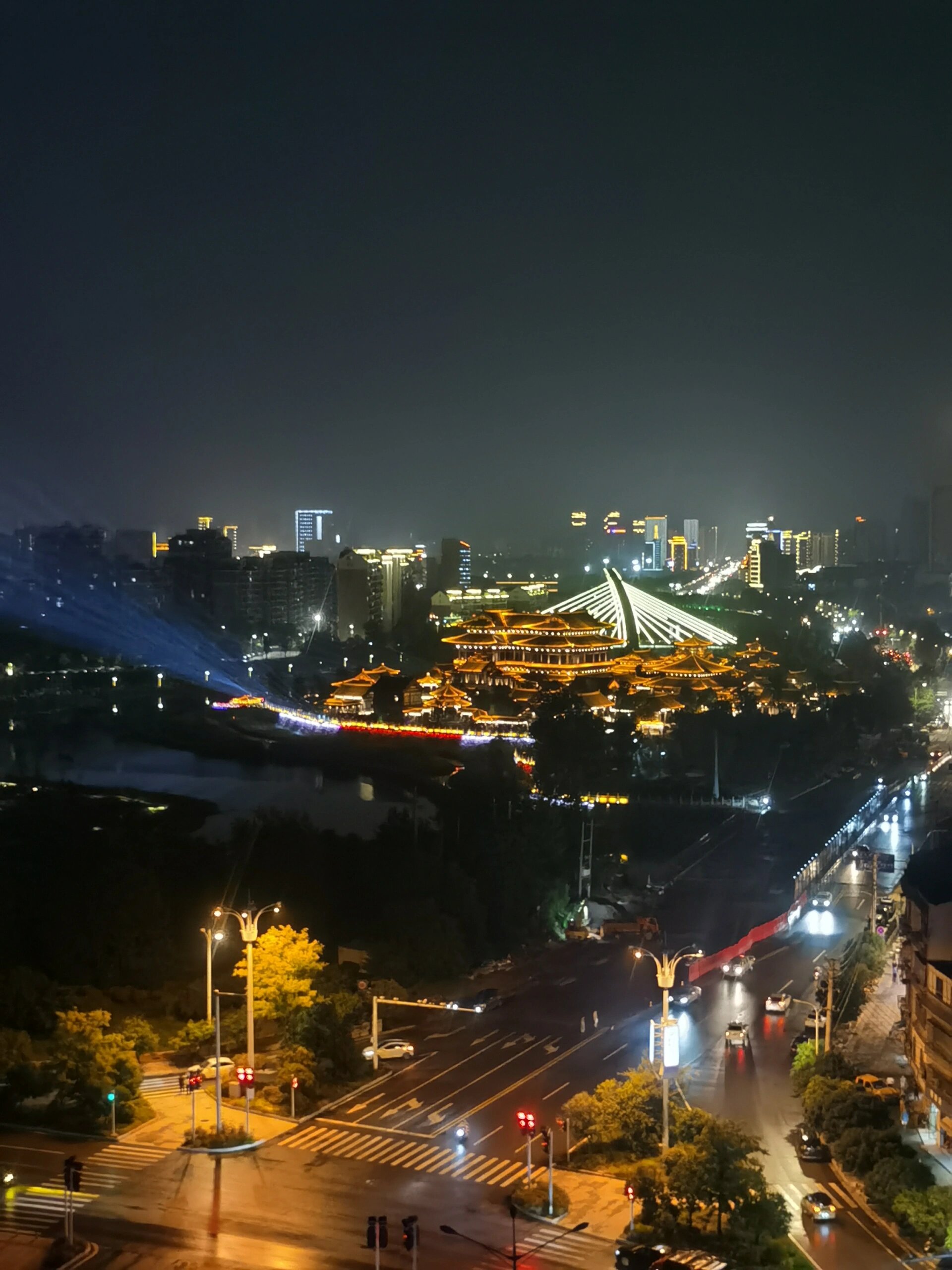 日常随拍～咸宁夜景