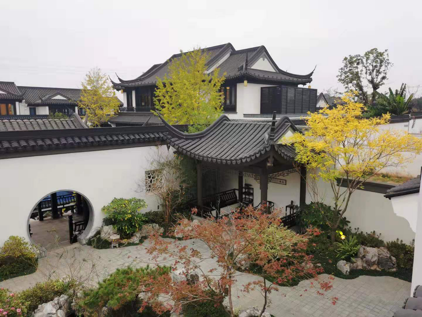 中式庭院园林植物绿化汇总～收藏这一篇够了 今天对长江流域中式的