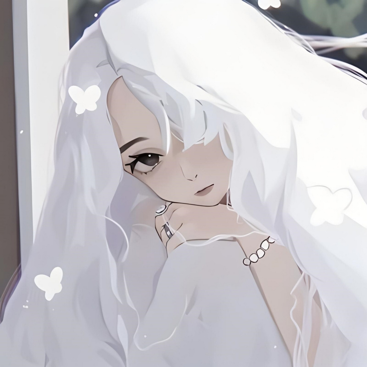 白色头像 【纯净之选】9215 一批全新白色头像,清新脱俗,简约而不