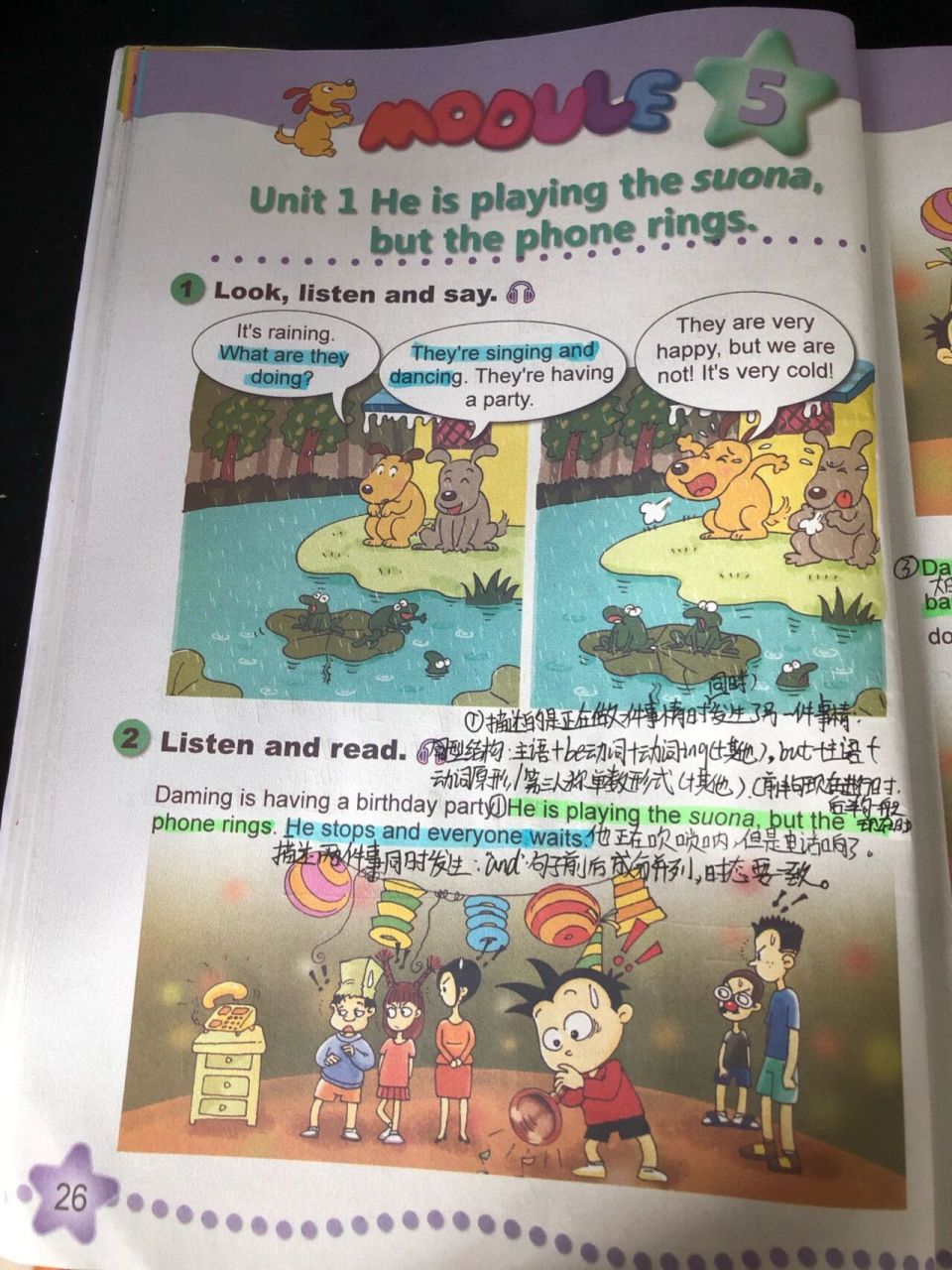 小学英语外研版六年级下册英语m5u1课文笔记 小学英语外研版六年级