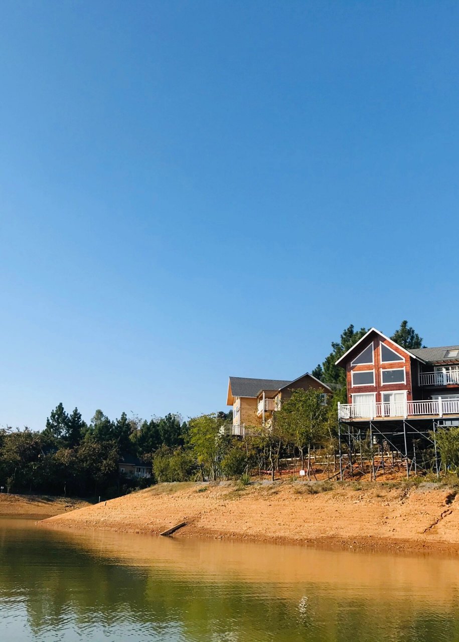 清远英德|徐家庄7315 9905典雅木屋93宁静的湖面,给人一种