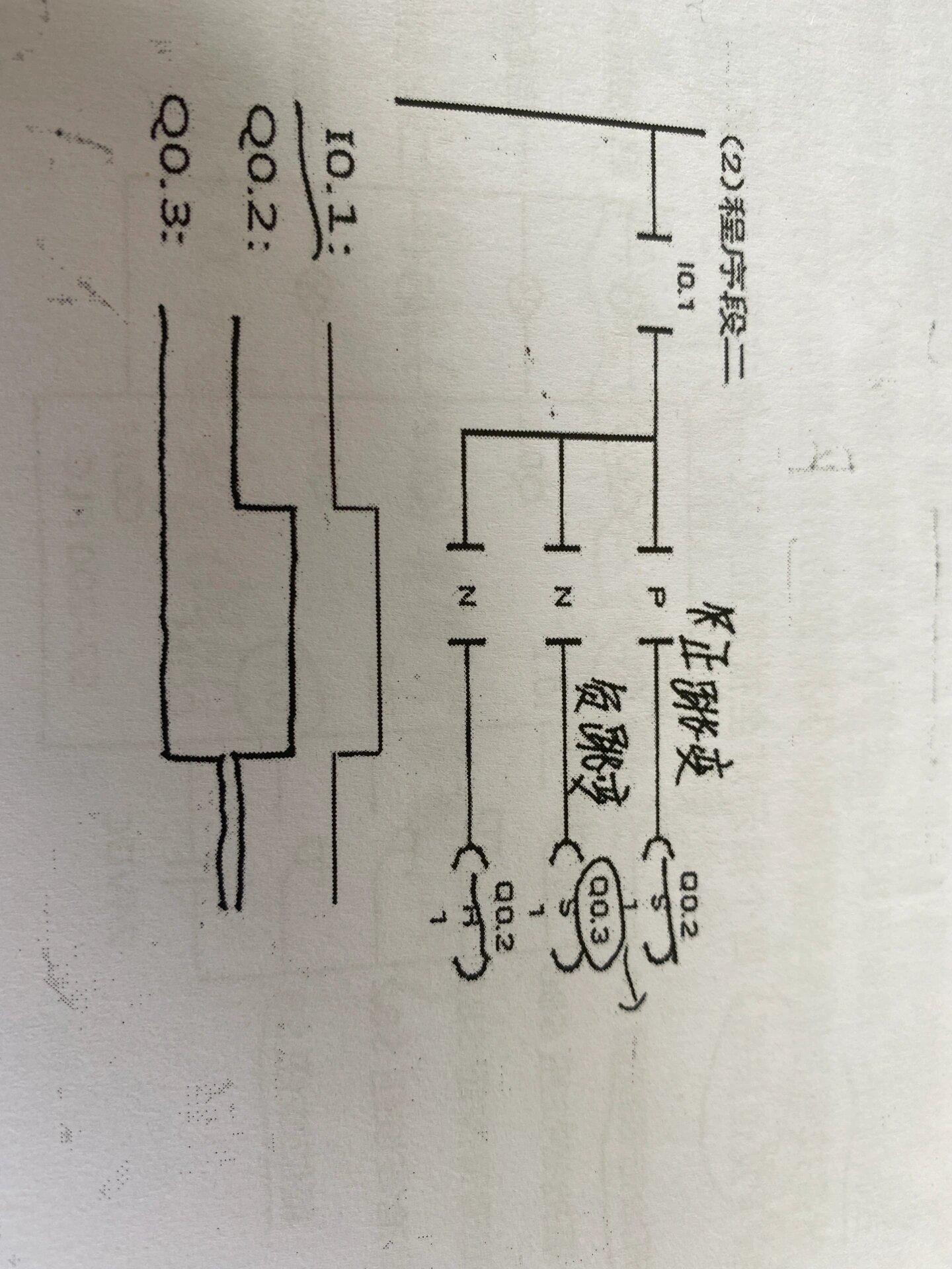 三菱plc时序图图片