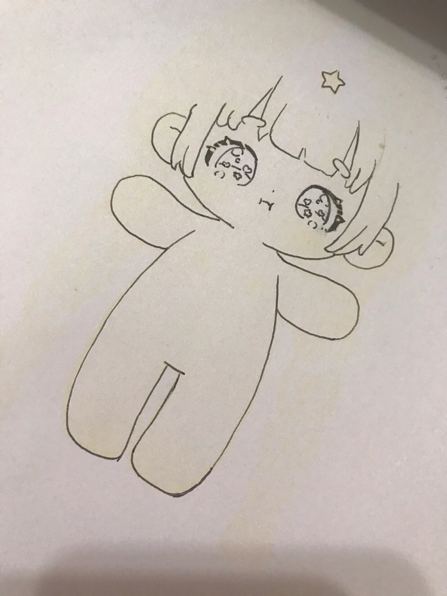 可动纸片人(棉花娃娃)