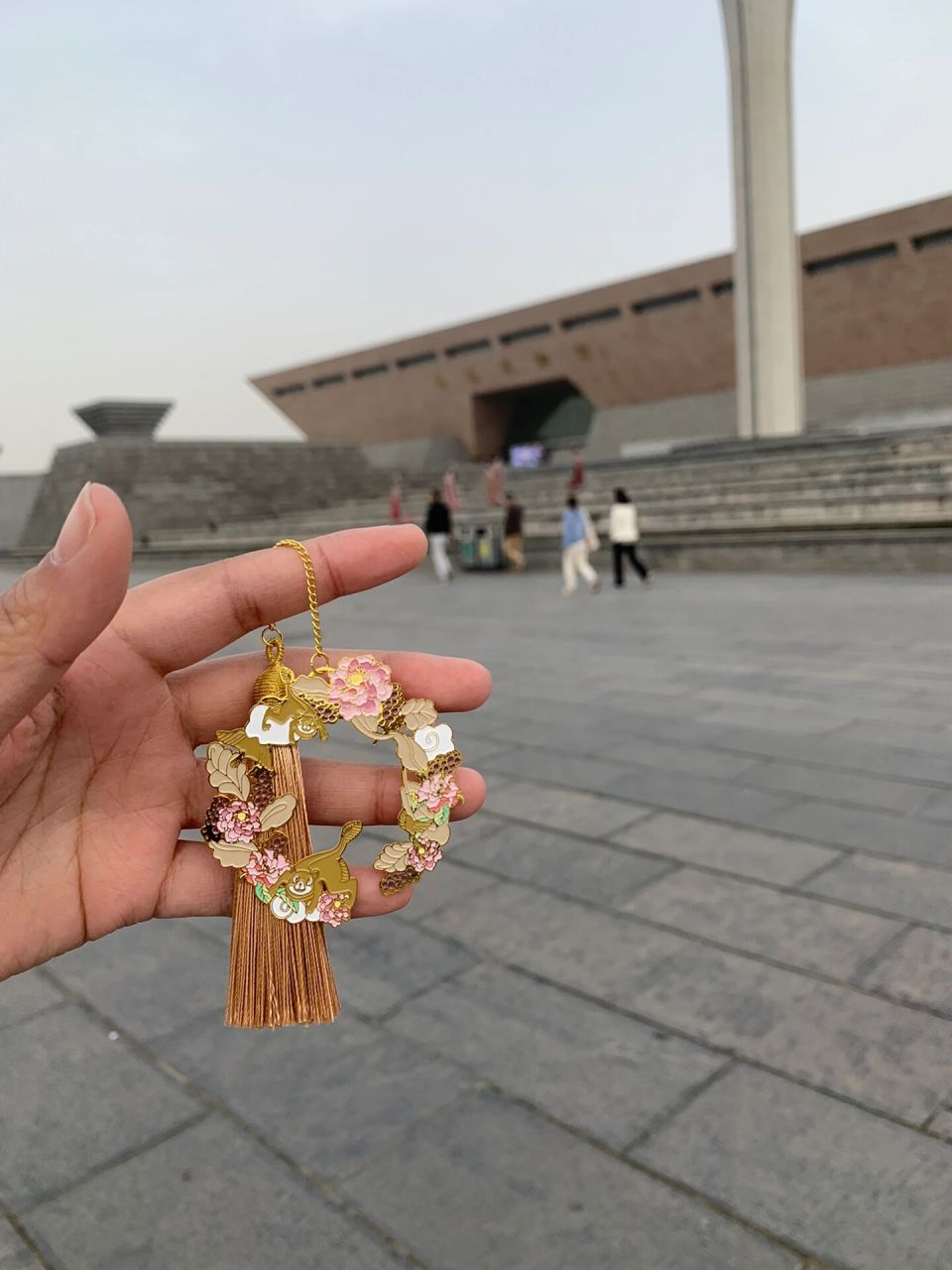 洛阳博物馆文创牡丹花也太美了          洛阳牡丹花文创工艺品,有