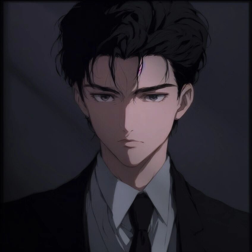 旧漫西装高级感男生头像