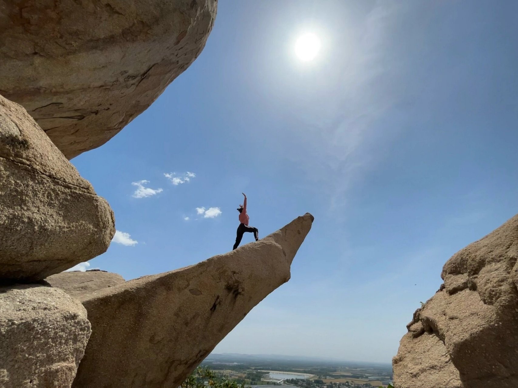 临沂户外爬山,出行邹城牙山. 7215牙山,在峄山之北,海拔374.