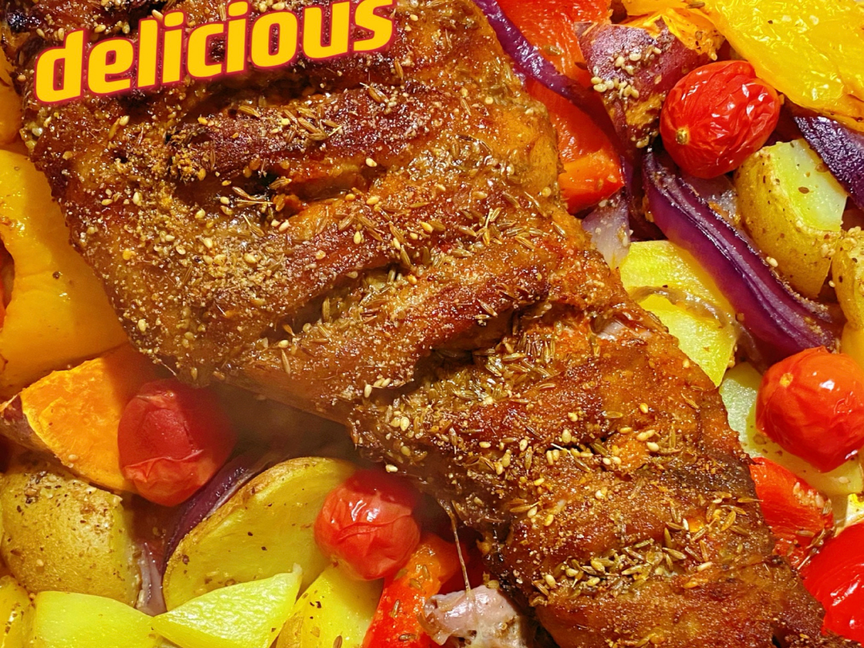 95食材:苏尼特羔羊前腿(1kg) 08配菜:富硒小土豆,六鳌沙地红蜜薯