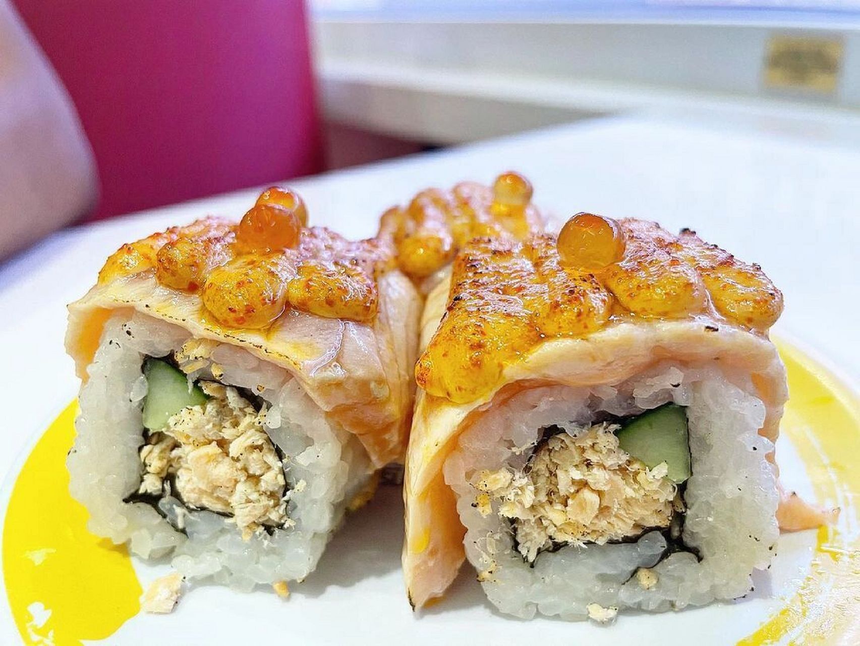 菲律宾探店9193马尼拉回转寿司元气寿司日料 之前去日本旅游的