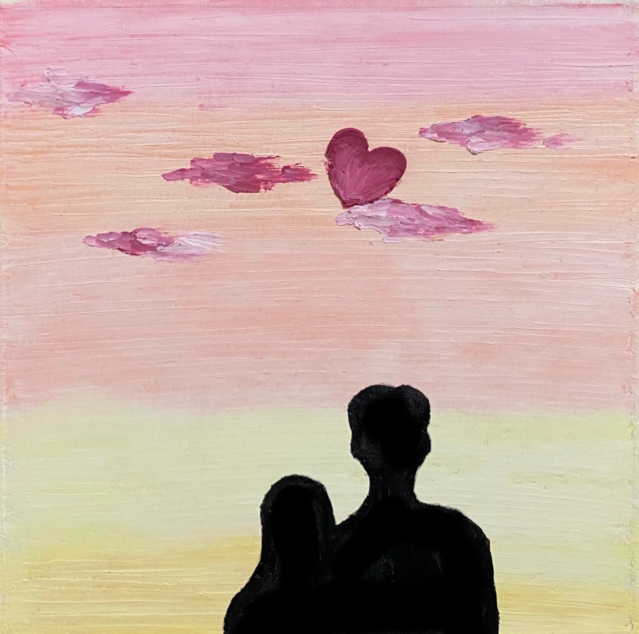 油画棒|3️⃣1️⃣情侣背影