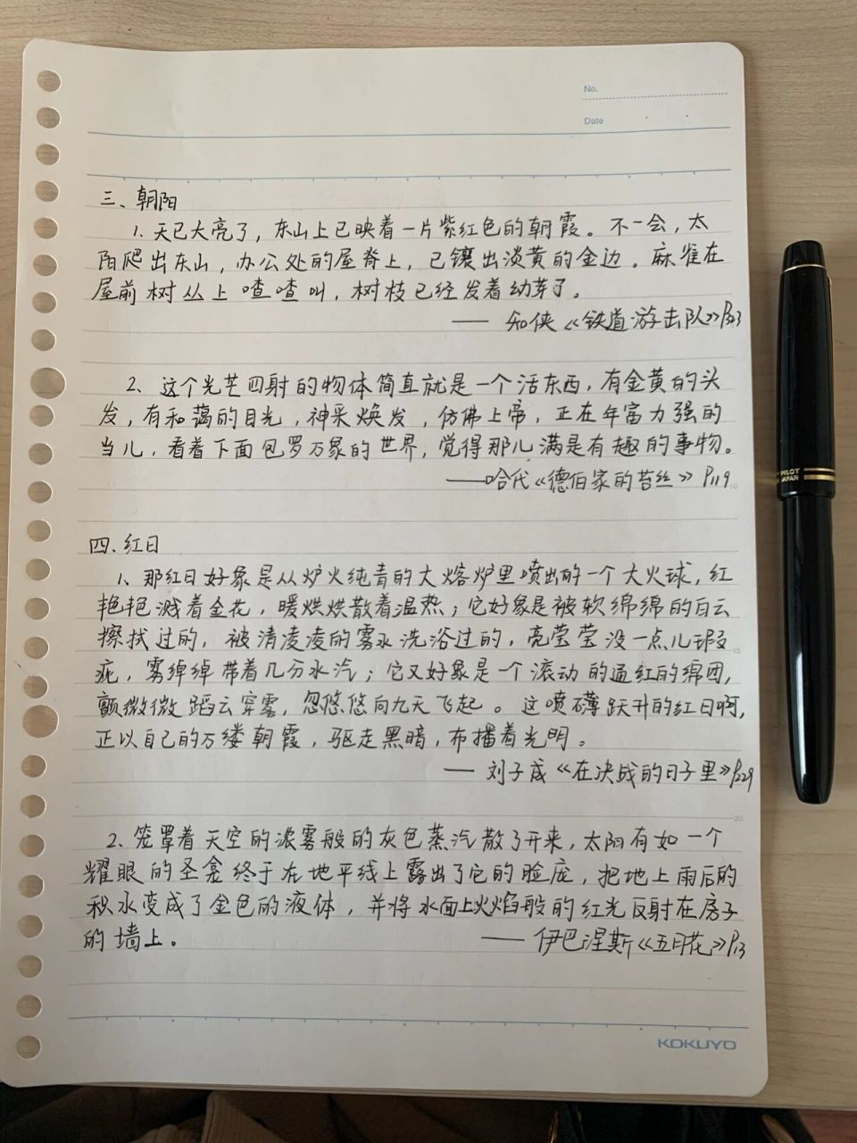 day24摘抄 | 作文素材:景色描写之朝阳 "那红日好象是从炉火纯青的大