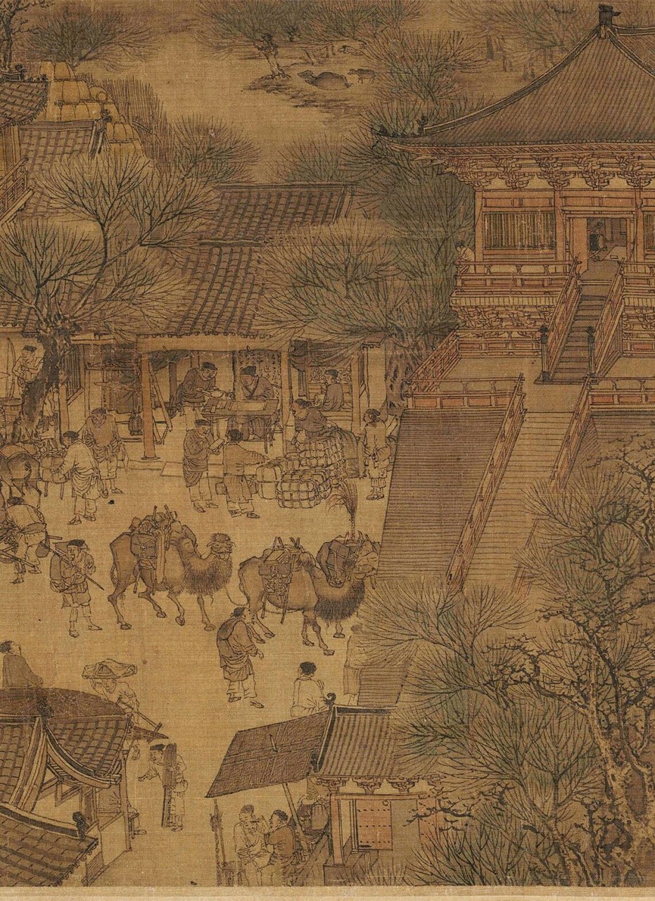 高清图 局部(3) 93北宋·张择端《清明上河图》高清图截取,细节之处