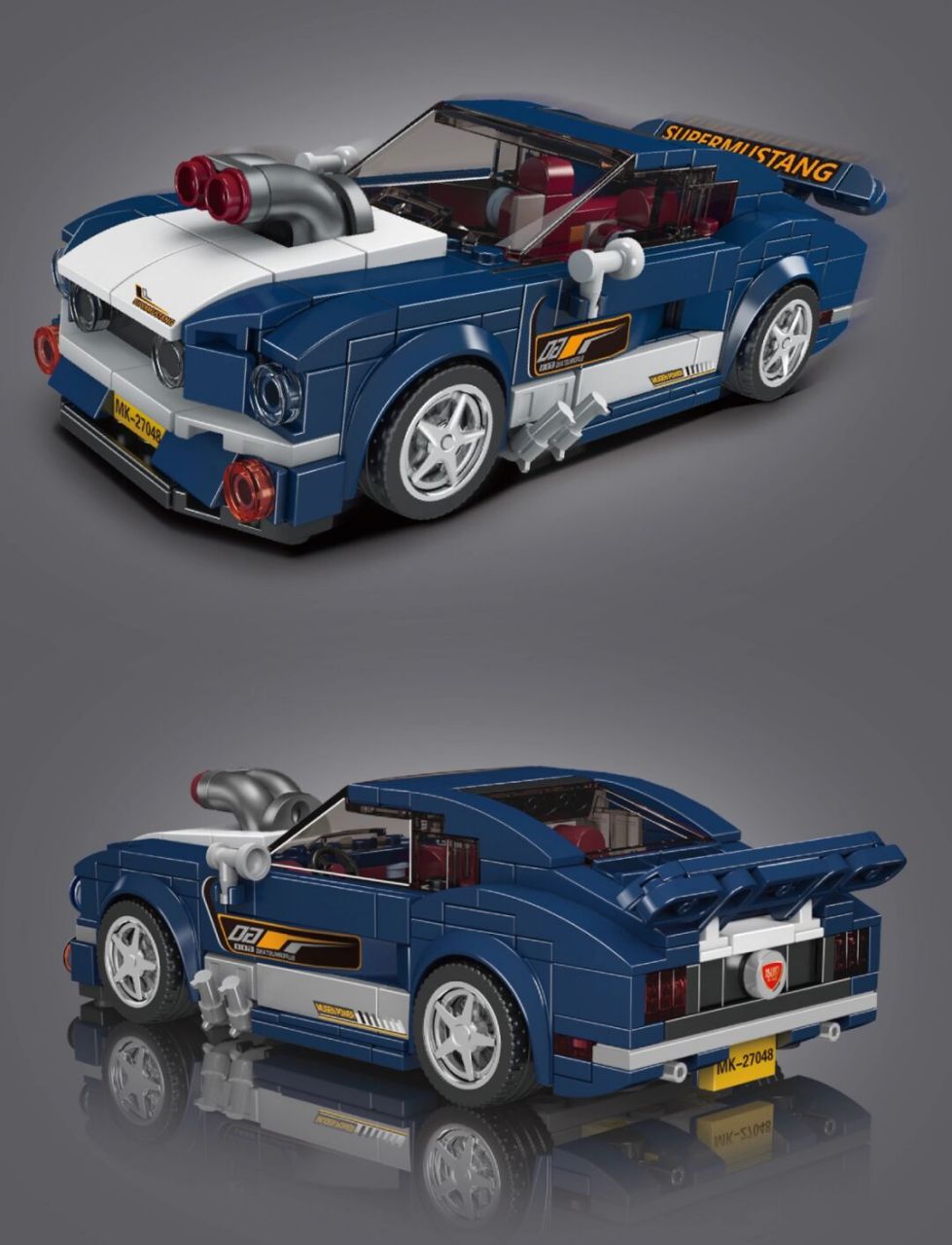 国产积木# #宇星模王# #八格车# #积木车