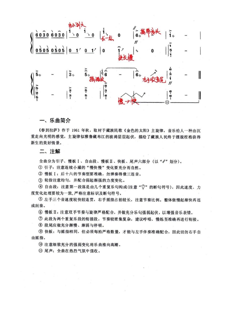 春到拉萨古筝袁莎图片