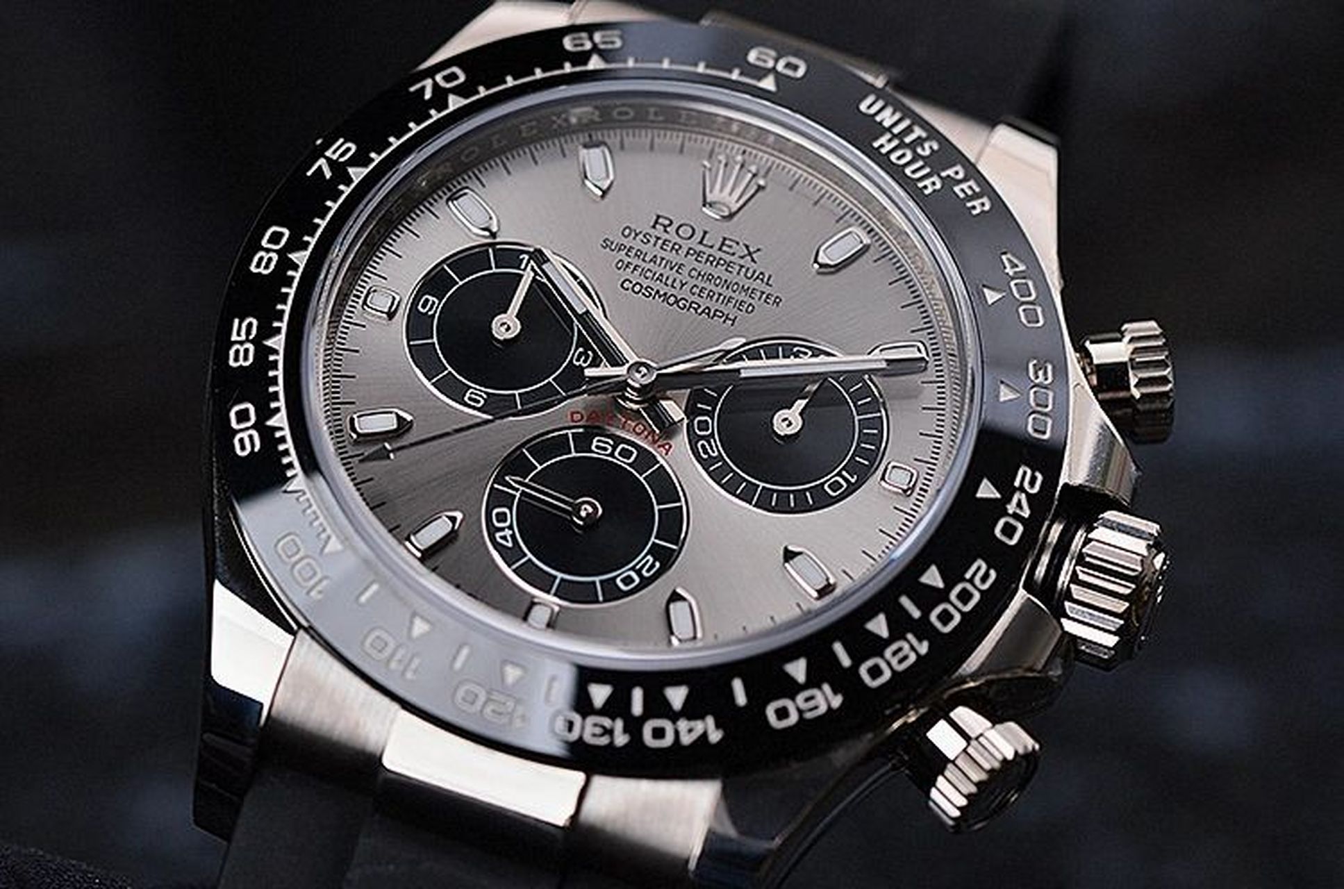 劳力士水泥灰迪通拿116519ln 劳力士 rolex 系列:cosmograph daytona