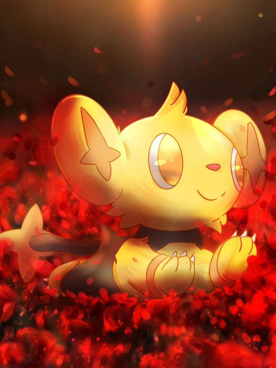 宝可梦|081每日壁纸 文案:闪光小猫怪 希望是生命的瑰丽朝霞,我们应当