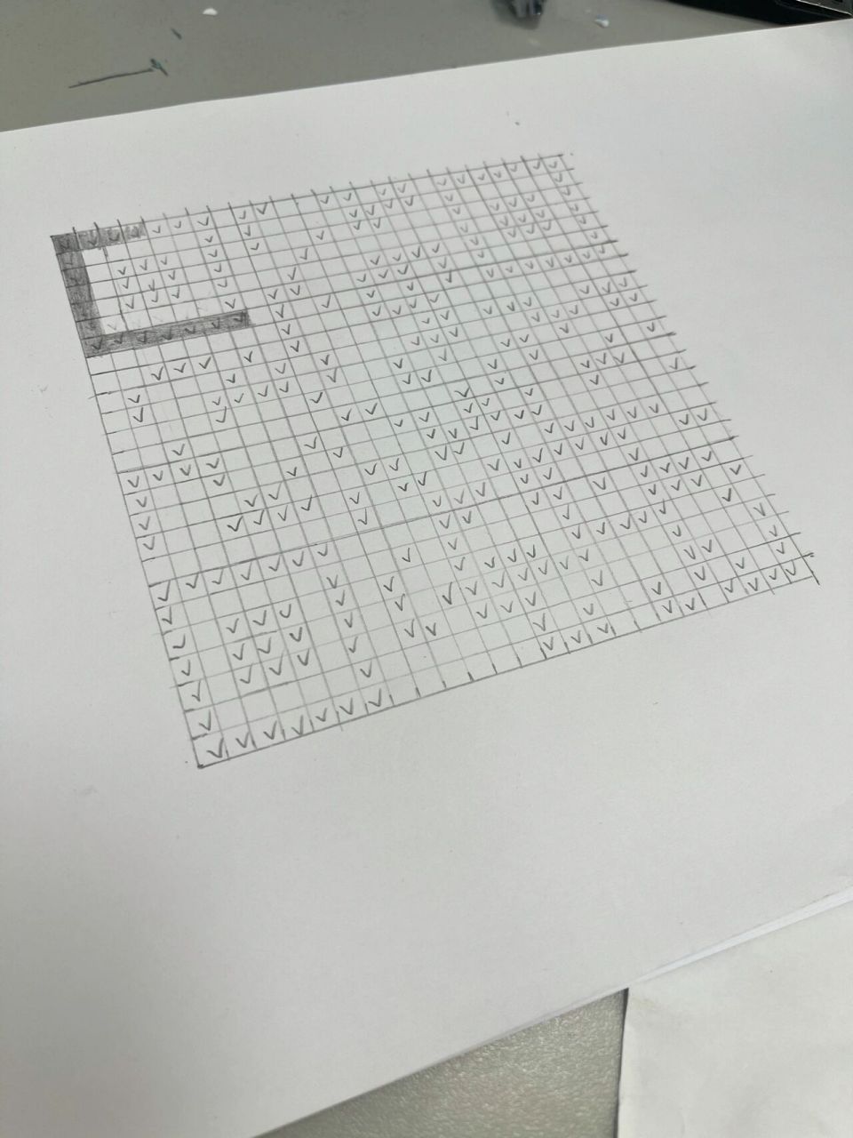 "我喜欢你" 表白二维码,我喜欢你93 闭眼全是二维码 我先用a4纸量好