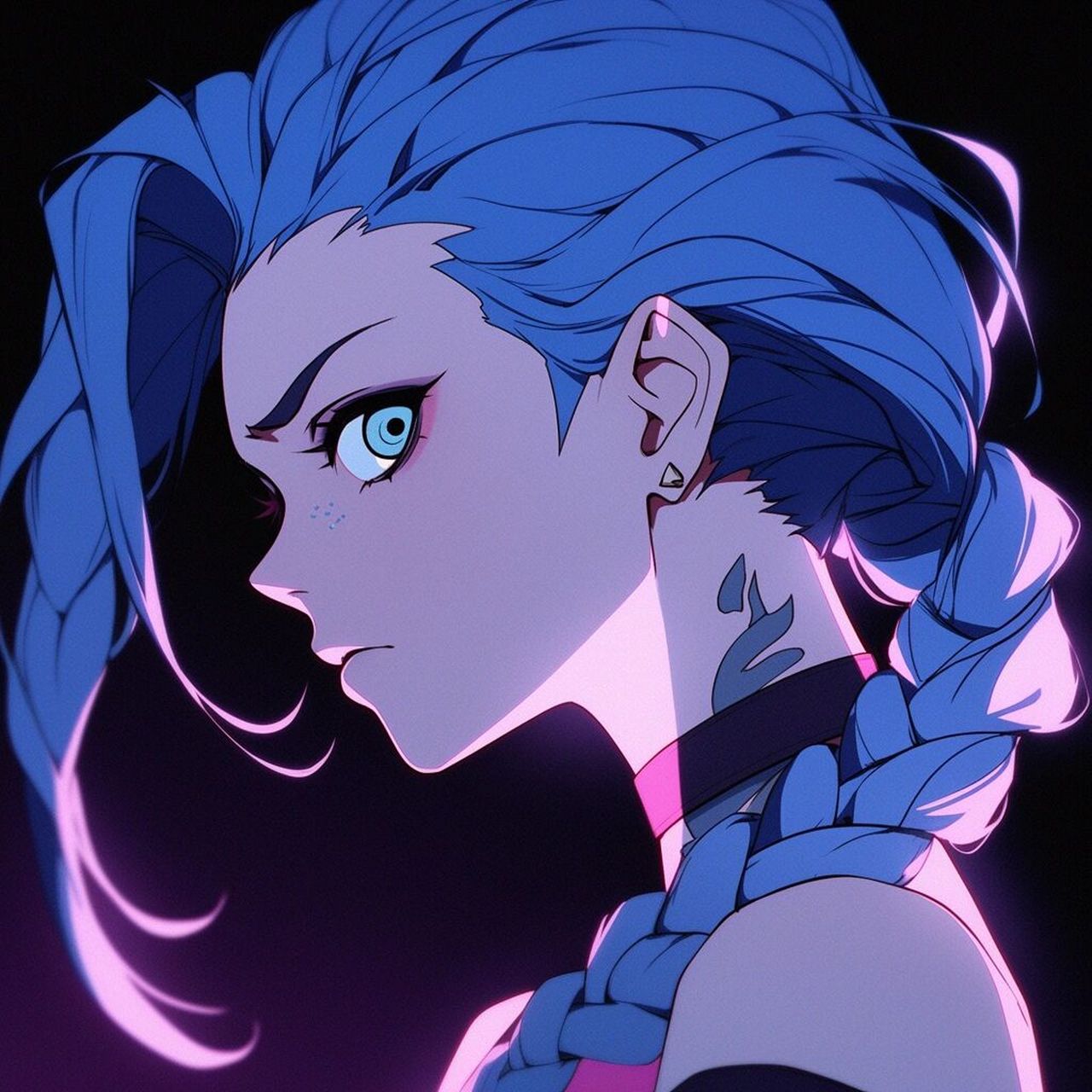 用旧漫风格打开英雄联盟金克丝