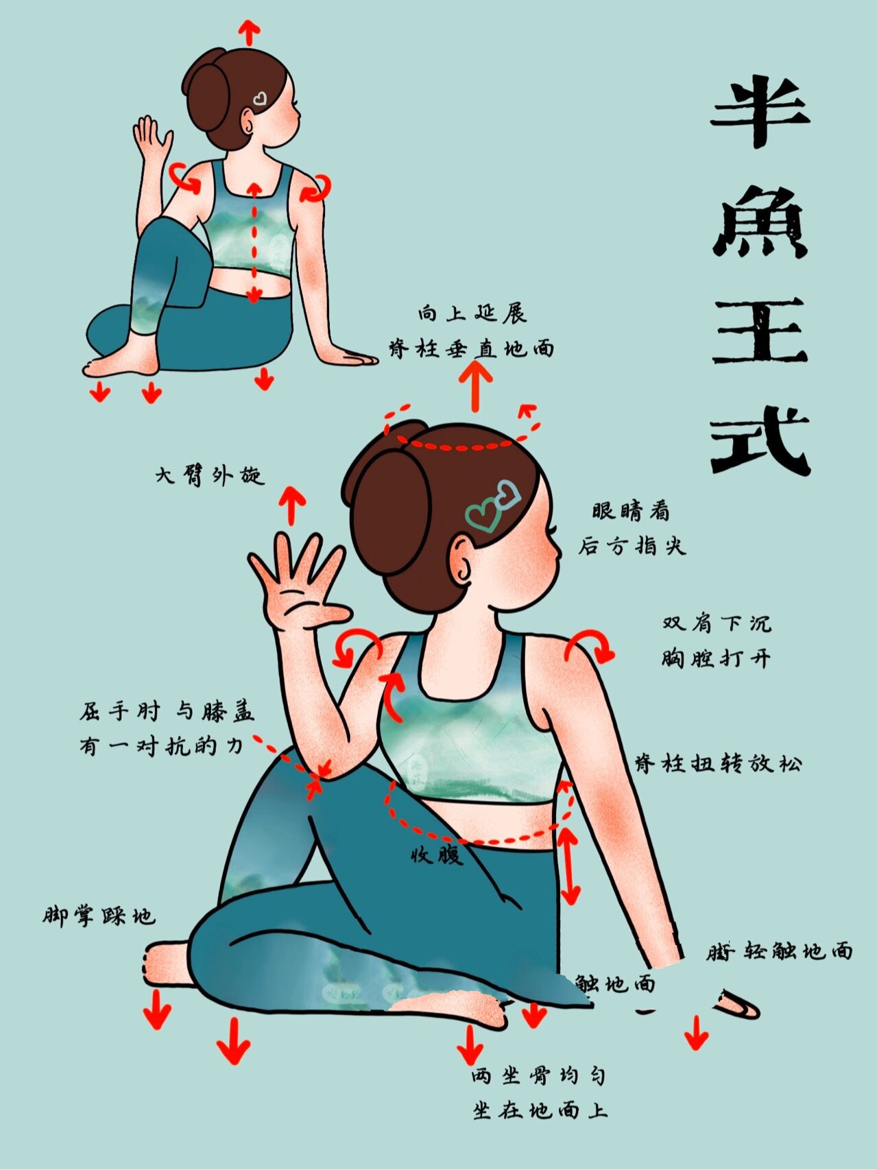 半鱼王式|塑造骨感美背98