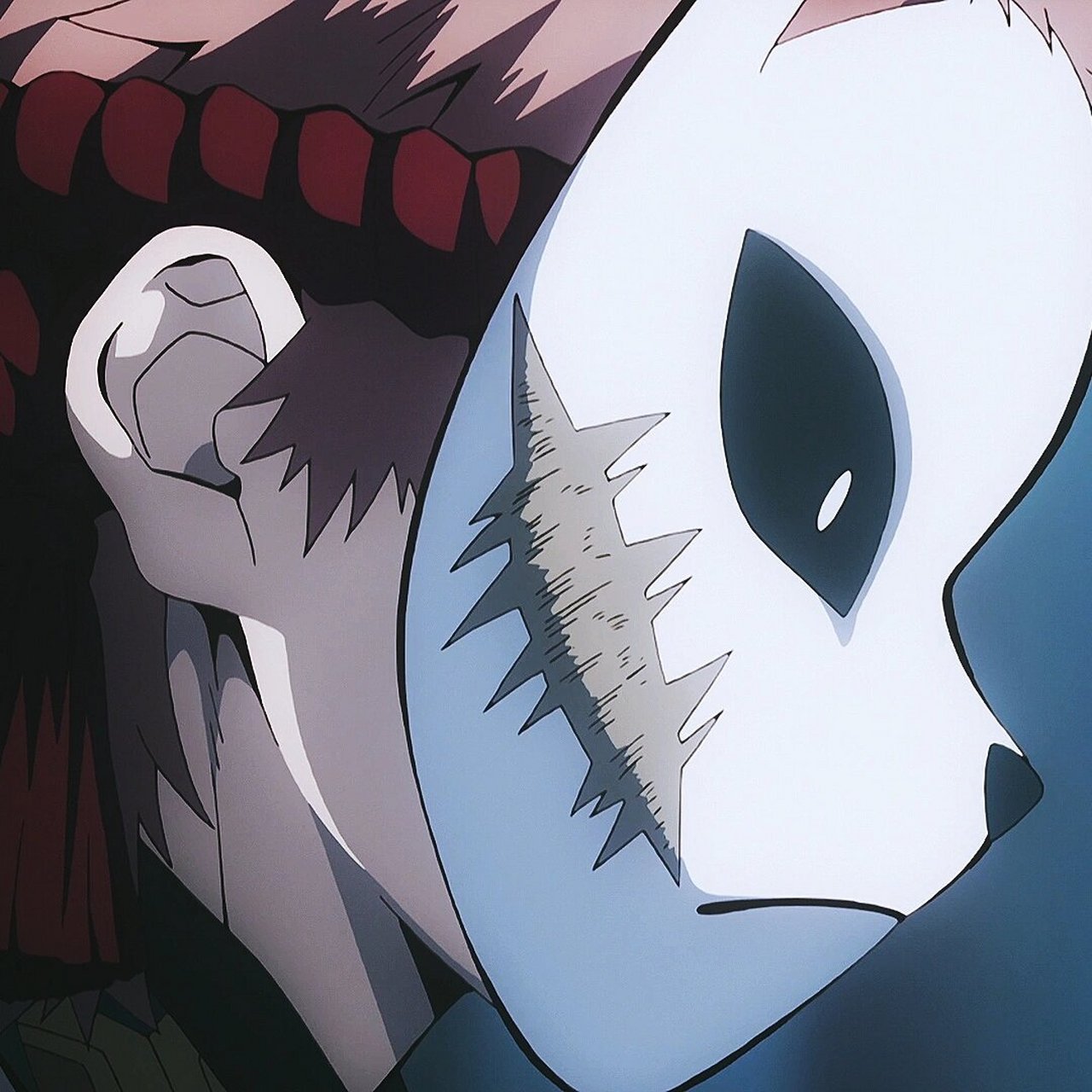 鬼灭之刃|锖兔头像 我赢的时候,锖兔他笑了 最近在看鬼灭,好喜欢锖兔