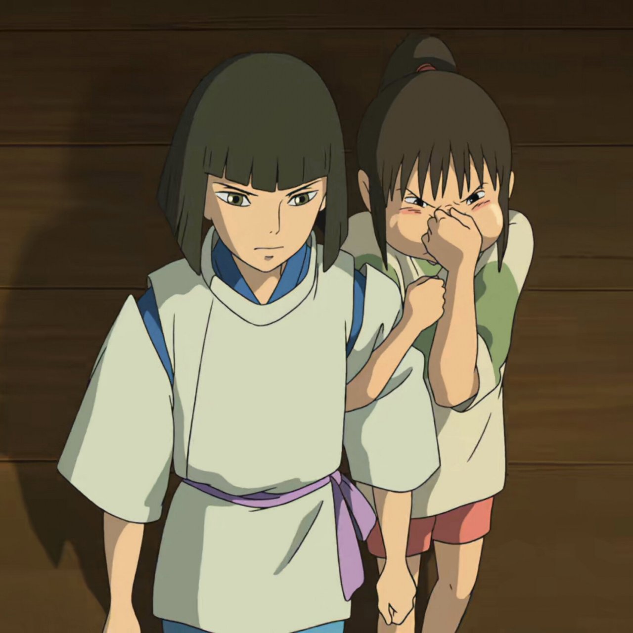 宫崎骏动漫  | 头像系列,小千与白龙 93又刷了一遍《千与千寻》