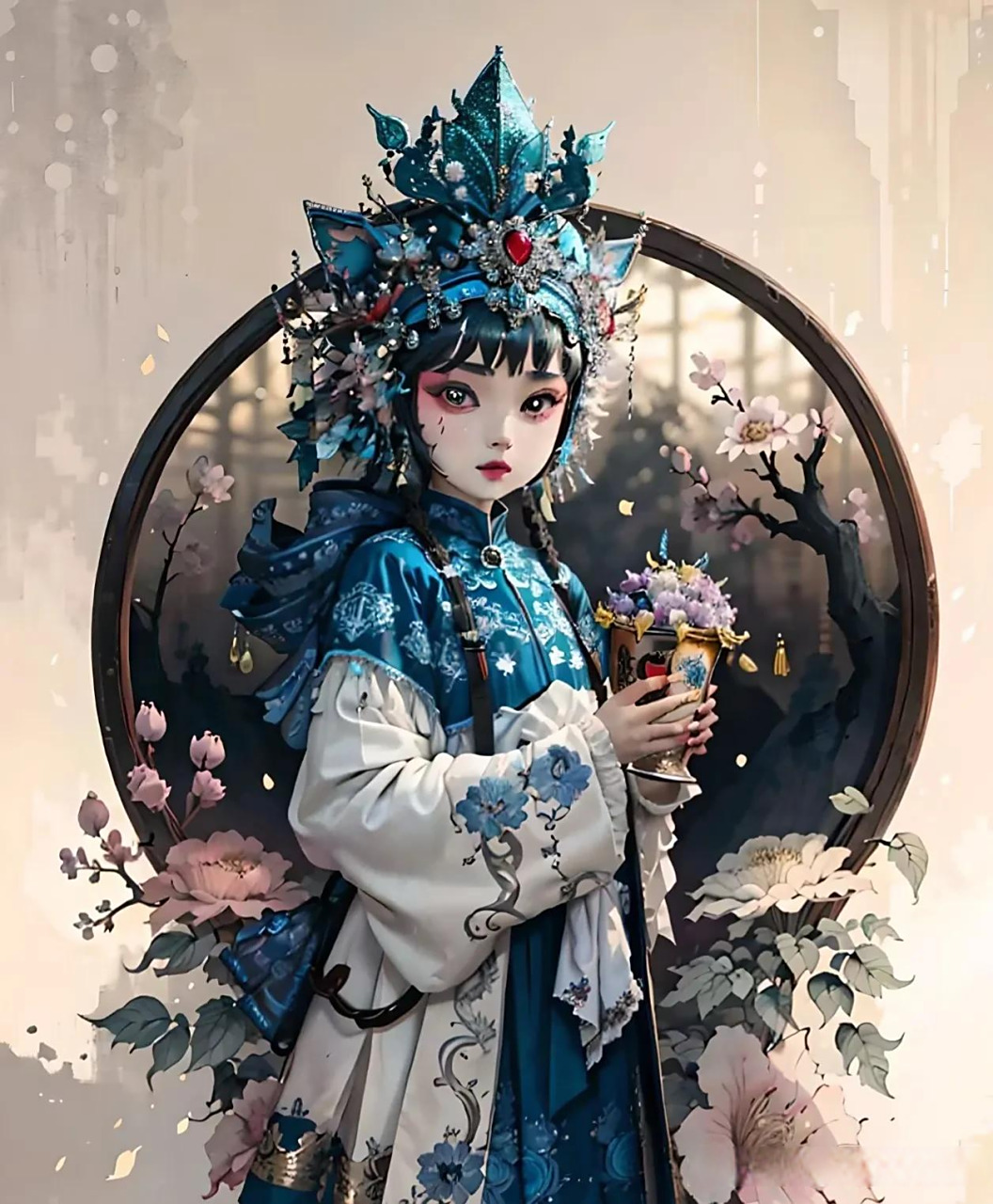 非遗里的戏曲  漫画和戏曲都是表现故事和情感的艺术形式,但它们之间