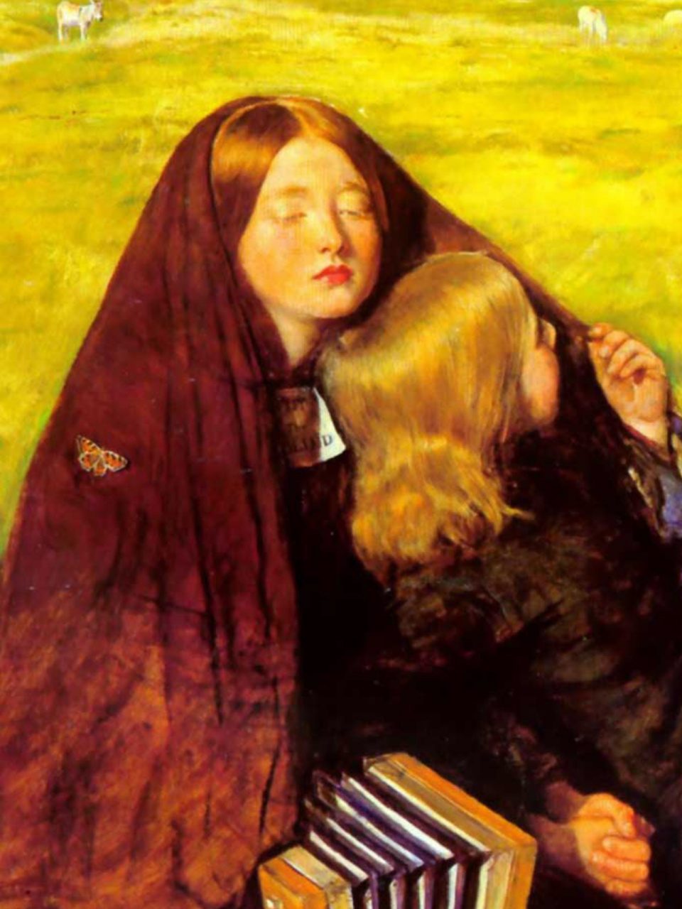 今天你看画了吗|盲女 作品名称:the blind girl 中文名称:盲女 创作者