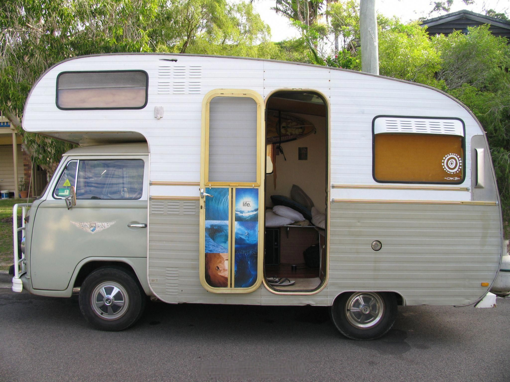 大众t2底盘的c型房车?