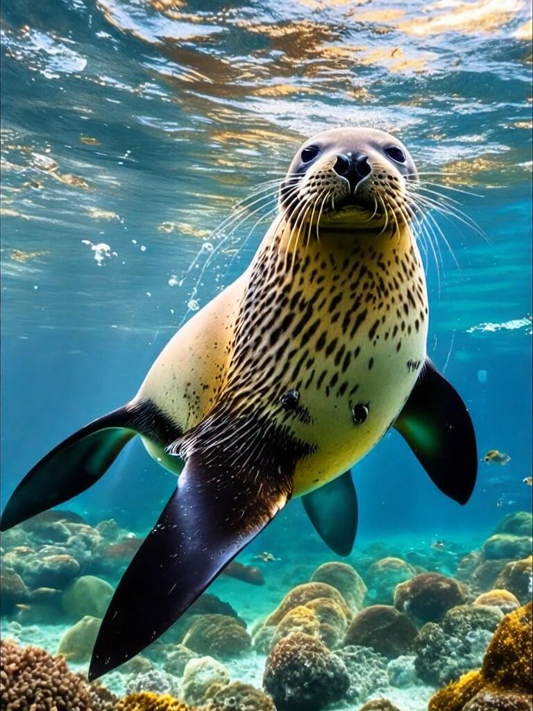 海豹是肉食性海洋动物,哺乳动物.它们的身体呈流线型